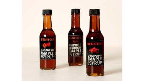 Chili Infused Maple Syrup Trio