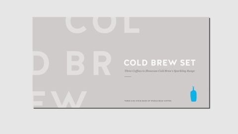 Blue Bottle Coffee Cold Brew Set