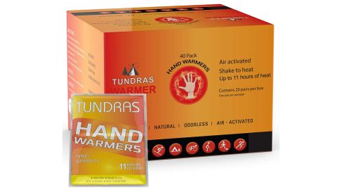 Tundras Hot Hand Warmers Lasting - 40 Pack 
