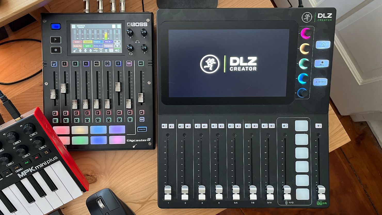 Boss Gigcaster 8 vs. Mackie DLZ Creator: Which is best for you