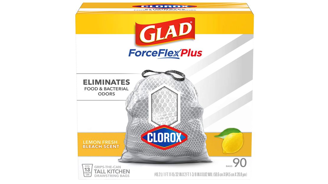 Glad Tall Kitchen Trash Bags ForceFlex Plus