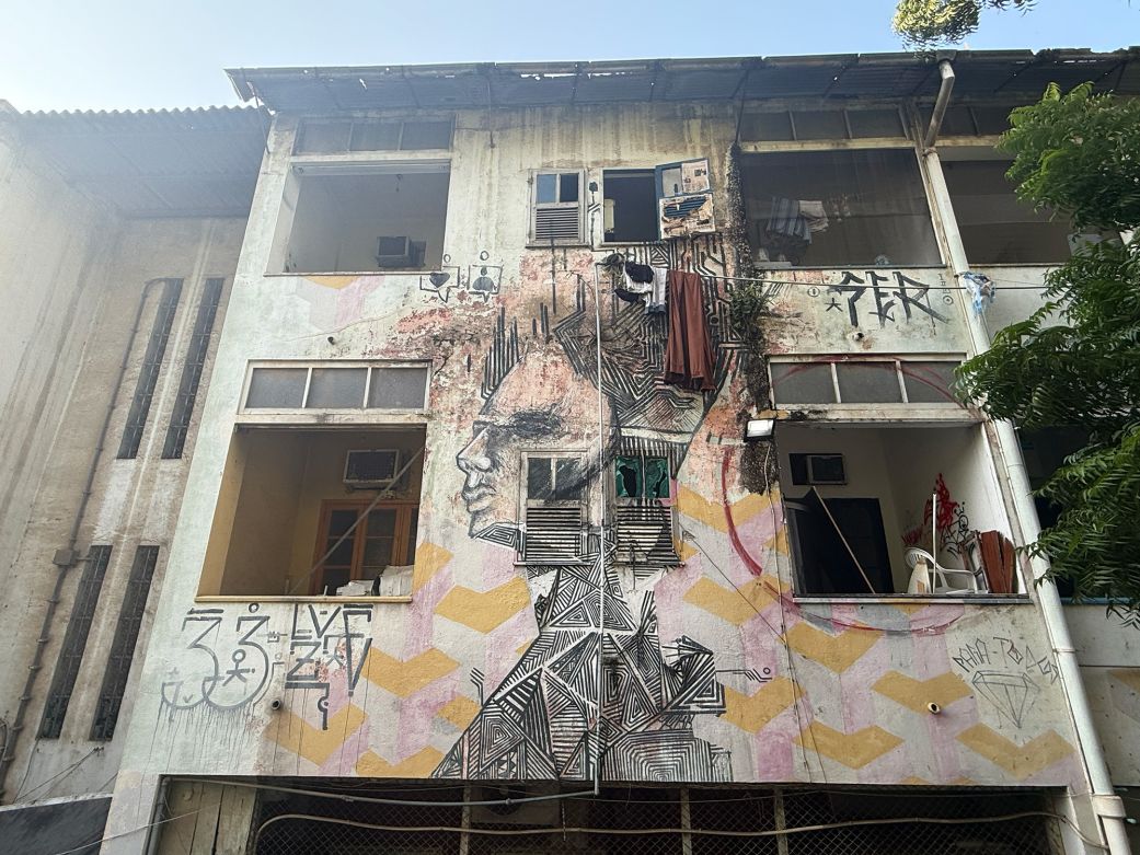 Luanda's Globo Hotel was once one of the city's best. Now, fallen on hard times, it's become an unlikely hub for an art revolution in the city.