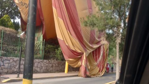 At least 12 injured in hot air balloon crash in Mexico