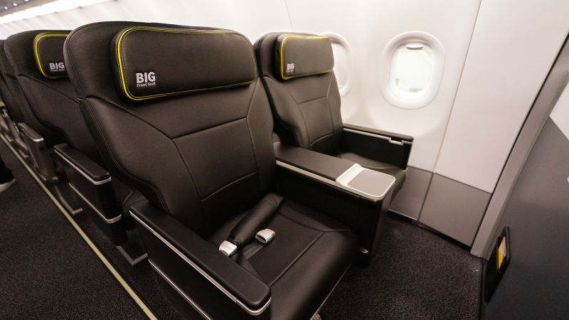 Spirit Airlines, known for no-frills flying, will offer business-class seats | CNN Business