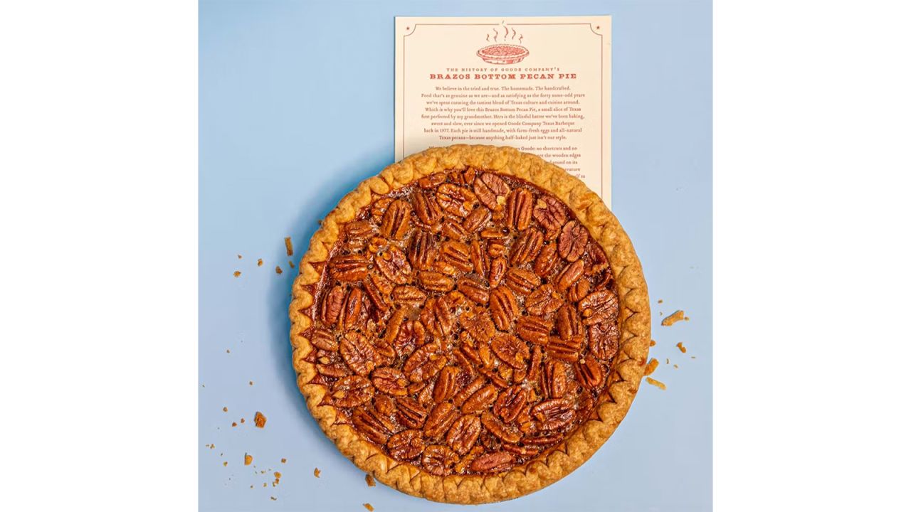 Goode Co. Barbeque Famous Pecan Pie + Wooden Gift Box