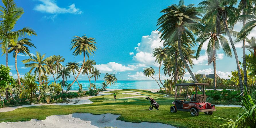 Residency status comes included with membership for the Caye Chapel Golf and Ocean Club, with access to a Greg Norman-designed championship golf course the headline of a long list of group amenities.