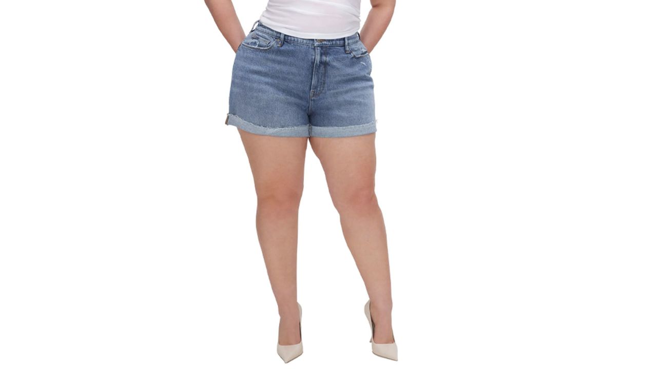 Good Girlfriend Mid Rise Denim Shorts