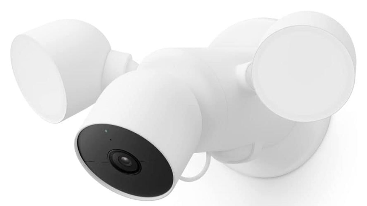 Google Nest Cam with Floodlight - Outdoor Camera - Floodlight Security Camera, White, 1 Count (Pack of 1) .jpg