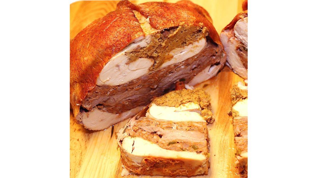 Gourmet Butcherblock All-Madden Turducken