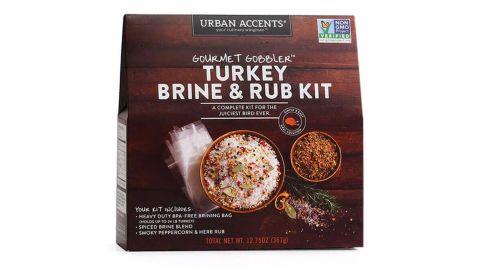 Urban Accents Gourmet Gobbler Turkey Brine and Rub Kit