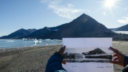 Swedish Photographer Christian Aslund visited Svalbard, in the Arctic Circle, to document the retreat of glaciers. He found that they look very different from archival images taken up to a century ago.