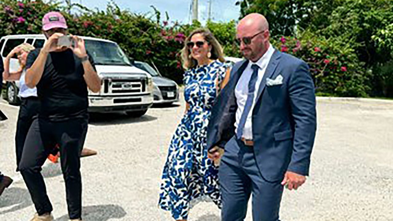 Ryan Tyler Watson outside court. Ryan Tyler Watson, 40, of Oklahoma, who is among five Americans accused of bringing various amounts of ammunition to the Turks and Caicos Islands (TCI) in recent months, received a suspended 13-week sentence and a $2,000 fine --$500 per bullet, and is now free to return home, the TCI's Supreme Court told CNN on Friday.