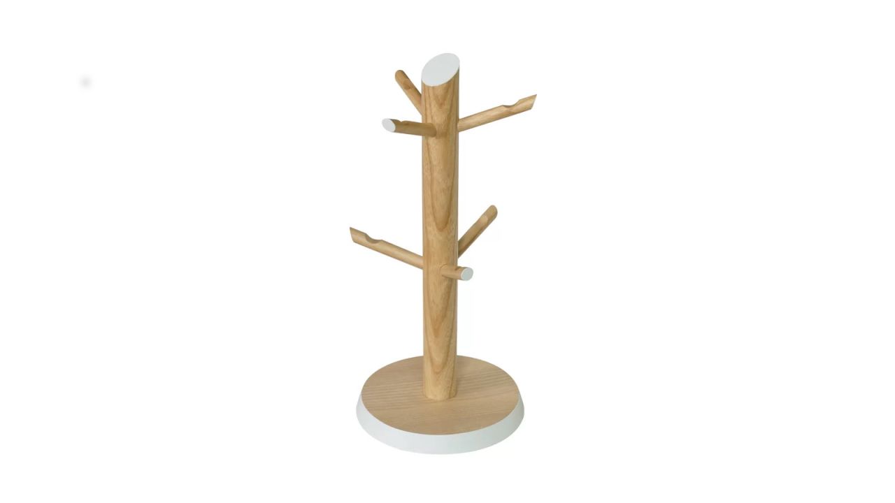 Gracie Oaks Franklin Square Wood Mug Tree.jpg