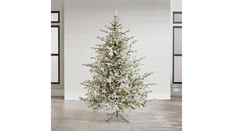 Grandin Road Aspen Pine Flocked Tree