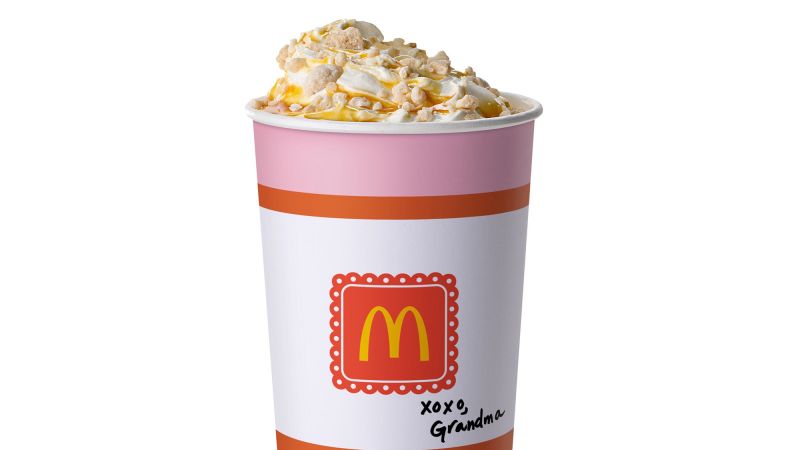 McDonald’s new McFlurry is inspired by grandmothers