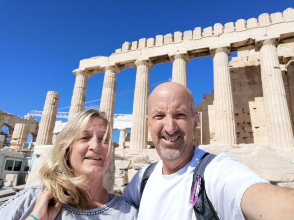 <strong>World tour:</strong> After taking early retirement in 2018, Kimberly Walker, originally from California, and her husband Mark left the US and spent four years traveling the world together.