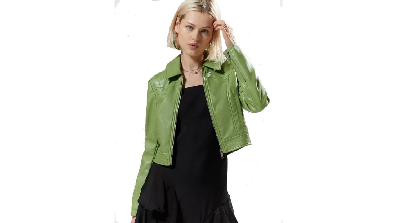 green moto jacket uo.jpg