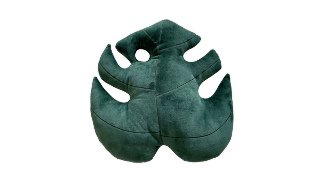 Green Philosophy Co. 3D Monstera Deliciosa Leaf Pillow.jpg