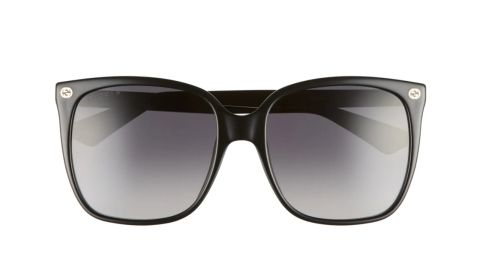 Gucci 57mm Gradient Square Sunglasses