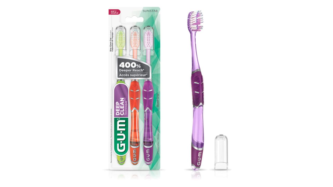 GUM deep clean toothbrush