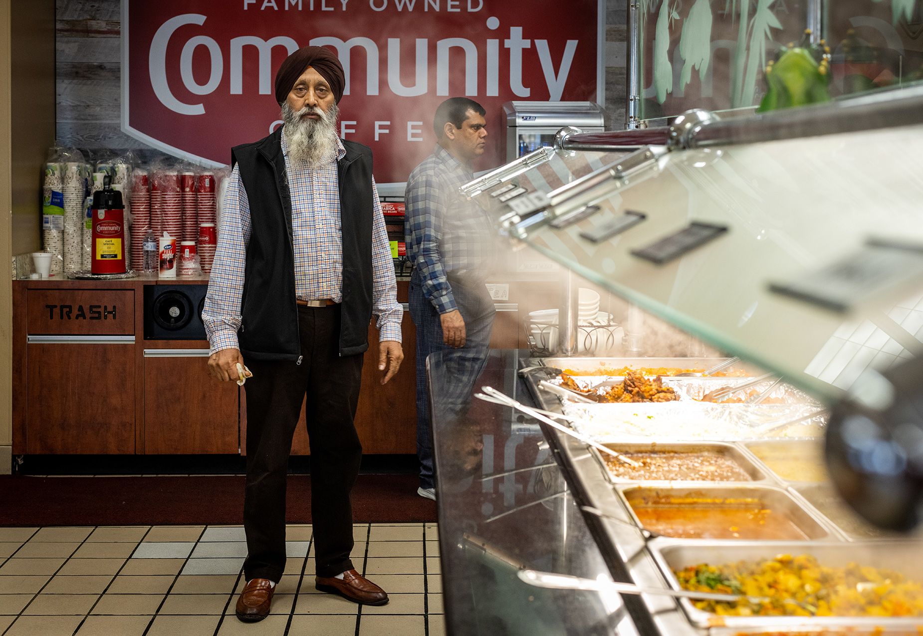 Icebox owner Gurjeet Singh and his business partner opened a Punjabi dhaba in a former Shell station in Hammond, Louisiana. Originally from Chandigarh, India, Singh wanted to serve Indian truck drivers along I-55 and I-12, according to Medley's book.