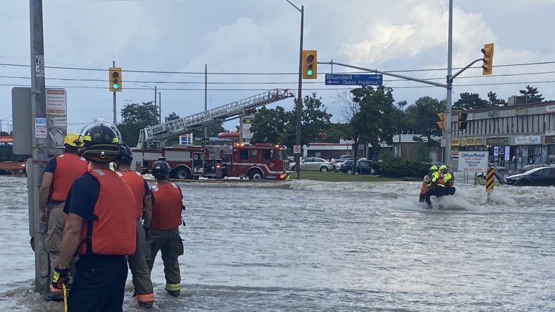 Severe Storms Cause Flooding in US and Canada