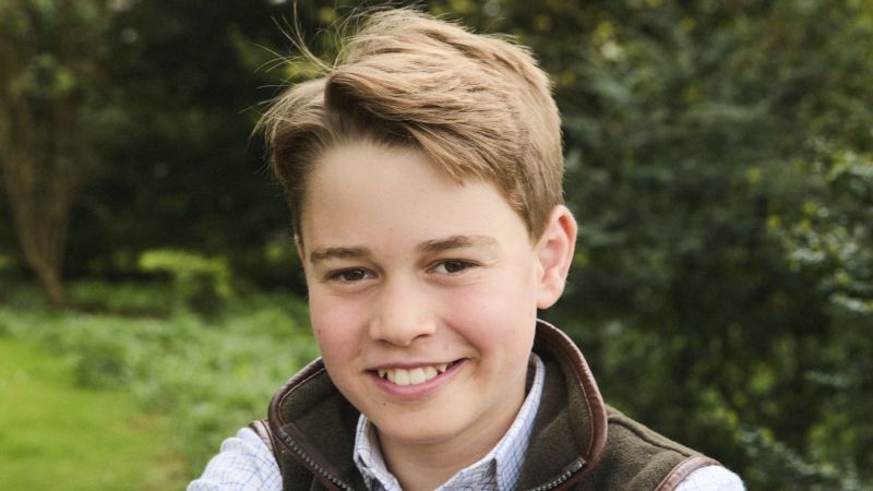 Prince George photo released for his 12th birthday