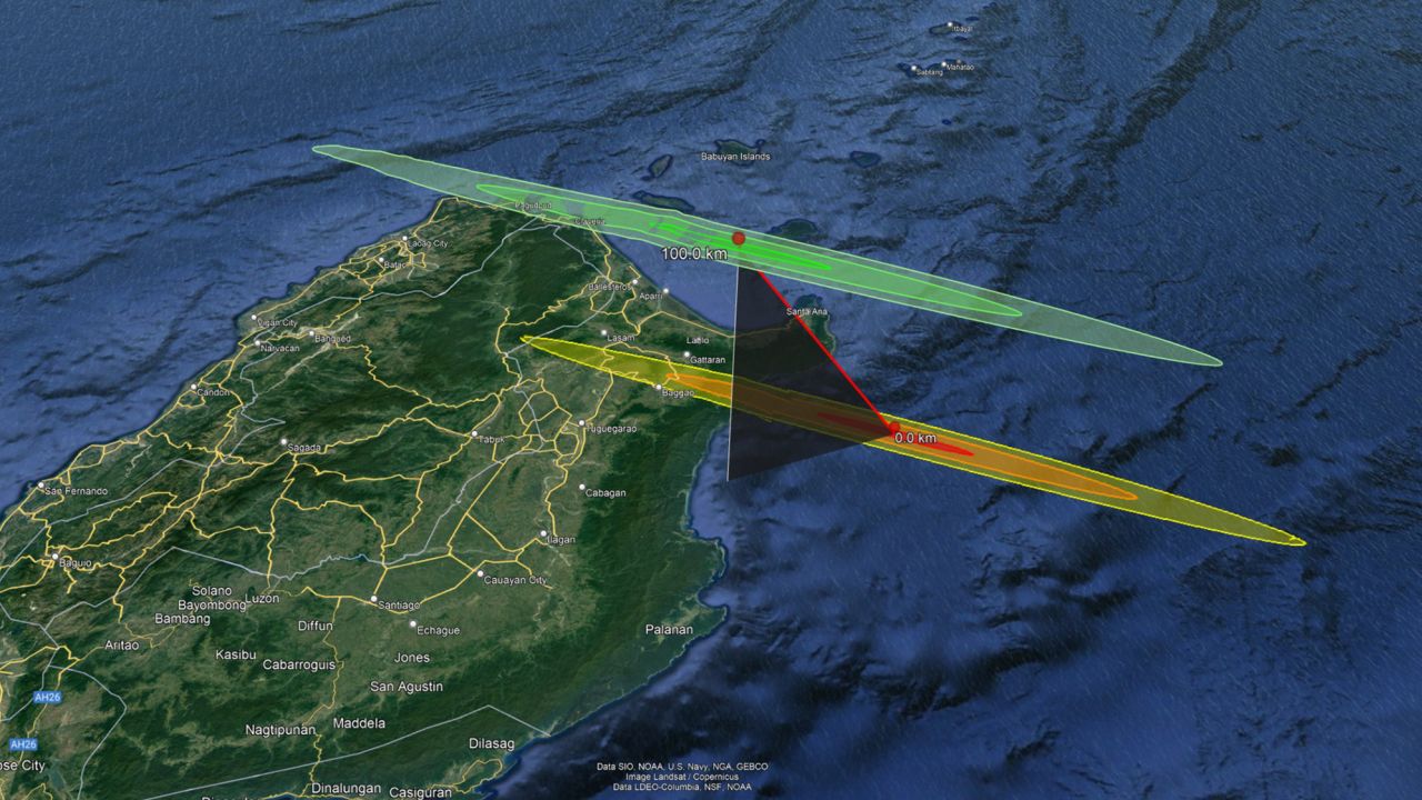 We expect the ~1 m asteroid discovered this morning to strike Earth's atmosphere over the Philippines near Luzon Island at 16:46 UTC today. 

However the nearby tropical storm Yagi/Enteng will make fireball observations difficult. 

Stay safe everyone!