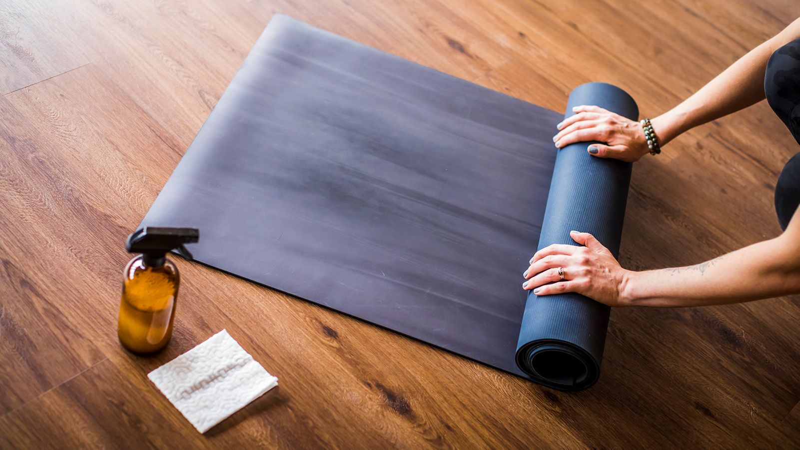 How to Clean Your Yoga Mat: Keep Your Mat in Top Shape — Men's