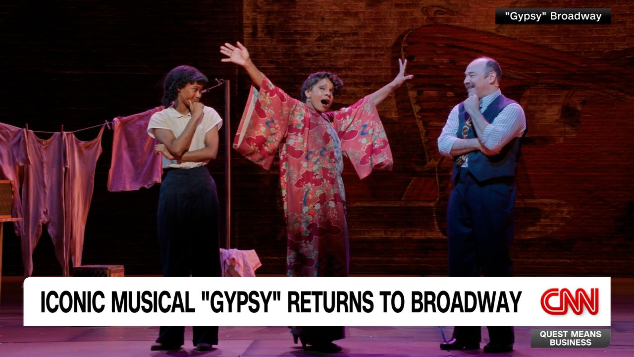 Richard Quest Talks Broadway’s ‘Gypsy’ with the Stars of Musical Hit CNN