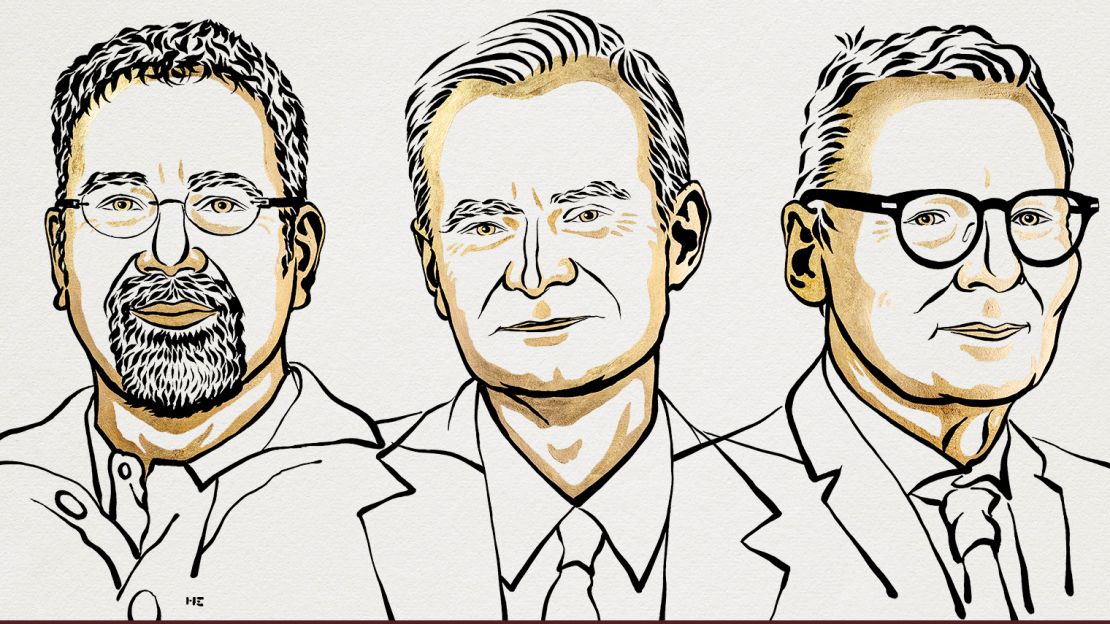 BREAKING NEWS The Royal Swedish Academy of Sciences has decided to award the 2024 Sveriges Riksbank Prize in Economic Sciences in Memory of Alfred Nobel to Daron Acemoglu, Simon Johnson and James A. Robinson “for studies of how institutions are formed and affect prosperity.”