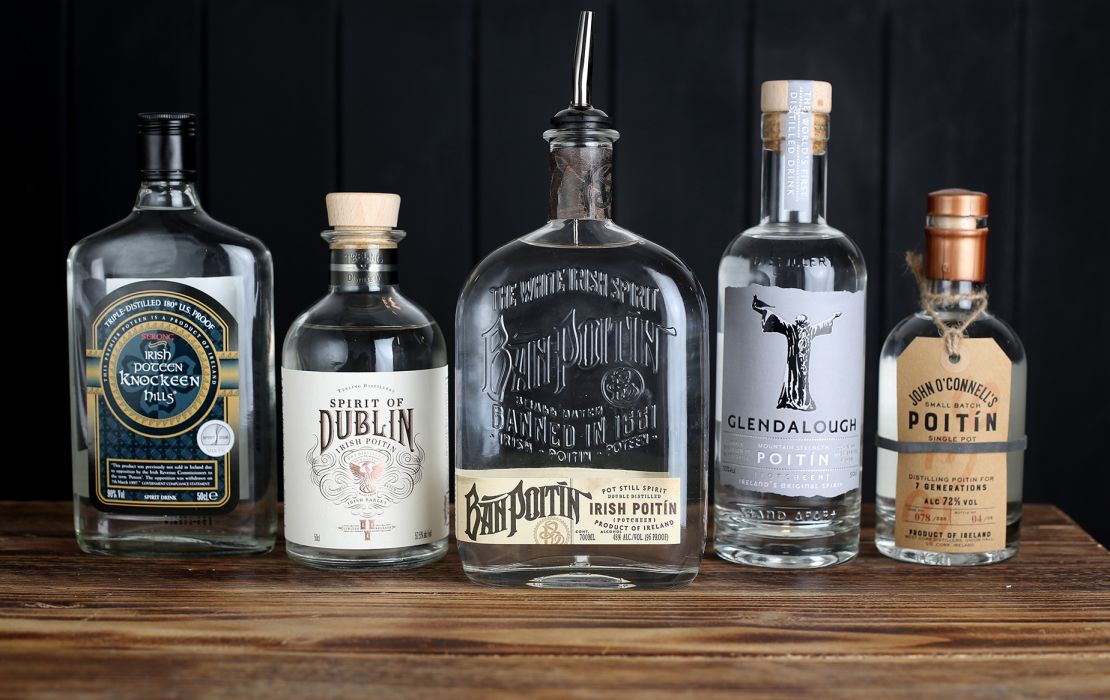 Poitín is now legal and a small but thriving industry.