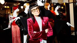 Norma Kamali at the party celebrating her collaboration with What Goes Around Comes Around in New York, Feb. 13, 2018. The party showcased designs Kamali has made throughout the course of her career. (Amy Lombard/The New York Times)