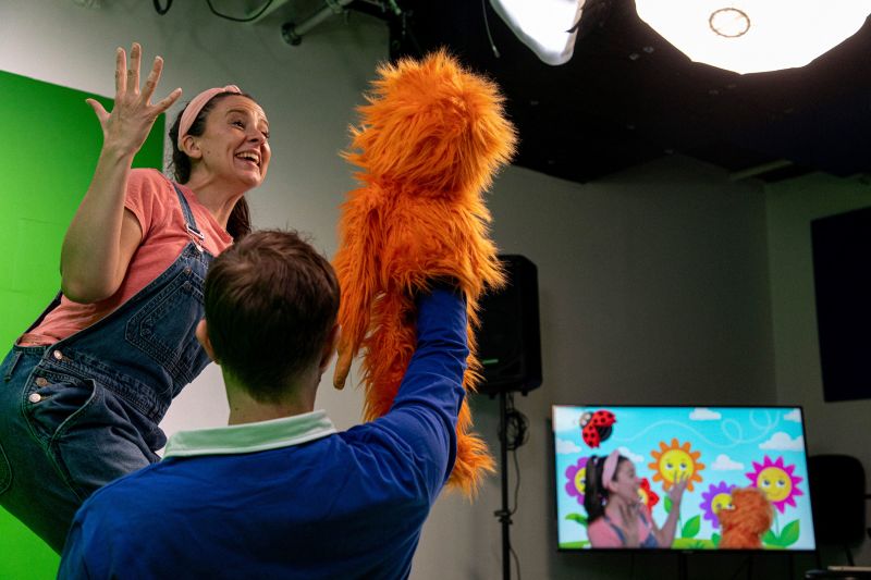 Rachel Griffin Accurso records a show last year in New York. The YouTube star is best known for 