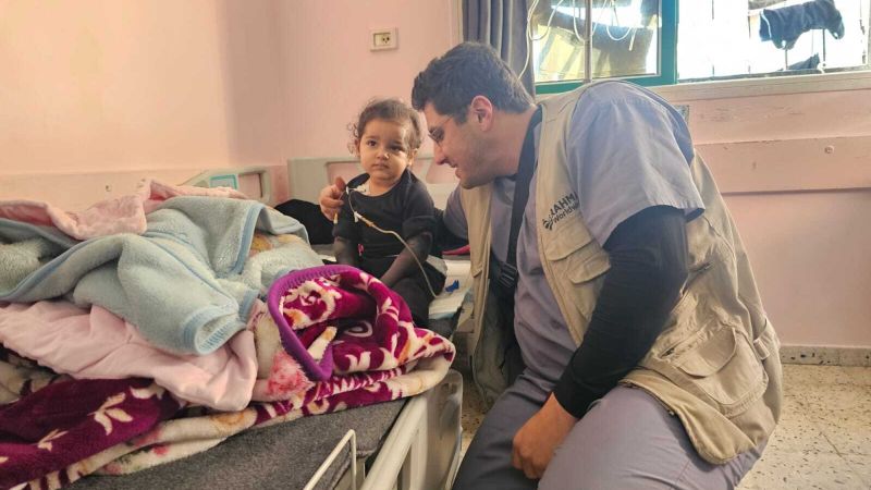 Toddler who has just days to live evacuated from Gaza for urgent medical care