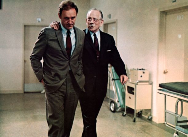 Hackman starred alongside Melvyn Douglas in 1970's "I Never Sang for My Father." Hackman received a supporting actor Oscar nomination for the role.