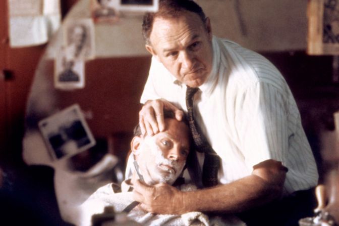 Hackman received his fourth Oscar nomination for this role as FBI agent Rupert Anderson in 1988's "Mississippi Burning."