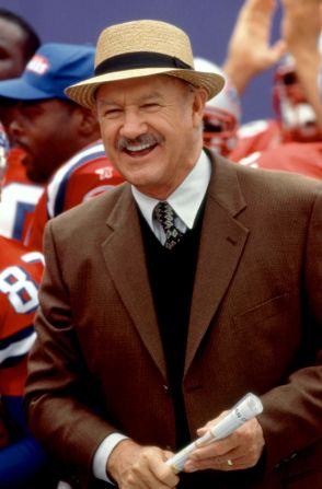 Hackman as Jimmy McGinty in "The Replacements," the 2000 sports comedy loosely based on the 1987 NFL strike.