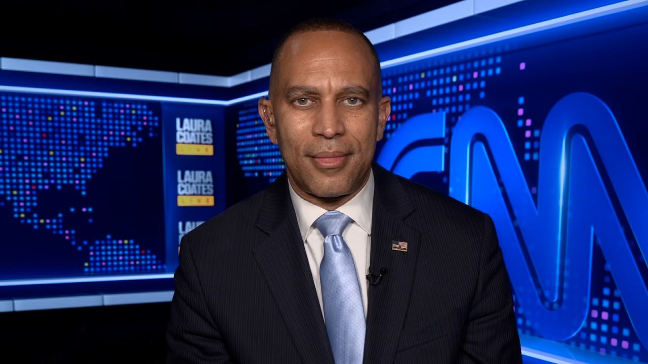 House Minority Leader Hakeem Jeffries speaks out amid government shutdown