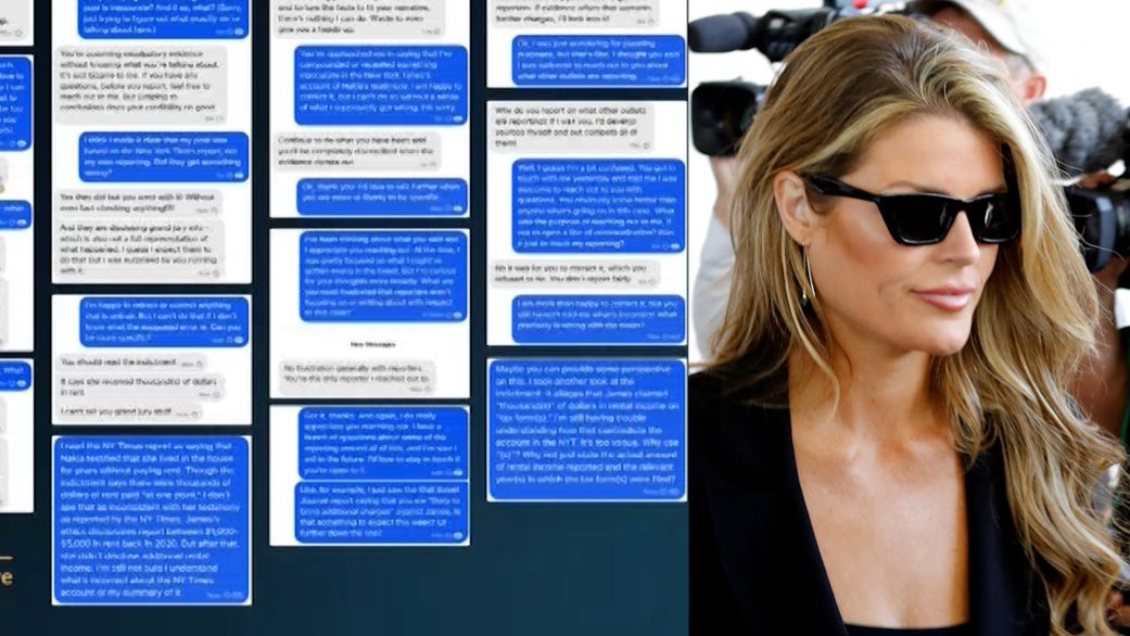 Lindsey Halligan followed by Jim Trusty, part of former U.S. President Donald Trumps legal team, leave the Paul G. Rogers Federal Building and Courthouse in West Palm Beach, Florida, on September 1, 2022. - An increasingly high-stakes standoff between Donald Trump and federal investigators lands in court, after days of headline-grabbing revelations surrounding highly classified documents seized by the FBI from the former president's Florida home. Trump's lawyers are asking that an outside party -- a "special master" -- be named to reassess the government's screening of sensitive documents to determine if any were "highly personal information" that should be returned or protected by claims of privilege. (Photo by Marco BELLO / AFP) (Photo by MARCO BELLO/AFP via Getty Images)