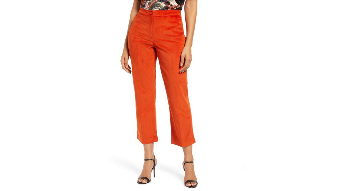 Halogen Velvet Kick Flare Pants