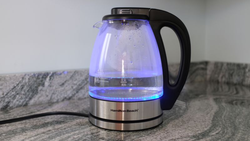 glass electric water kettle