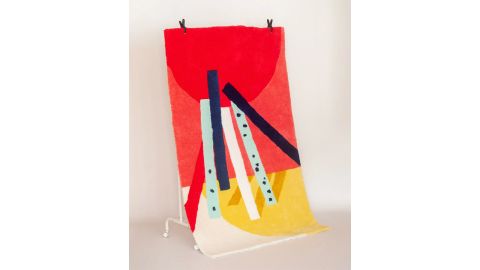 Hand tufted designer rug