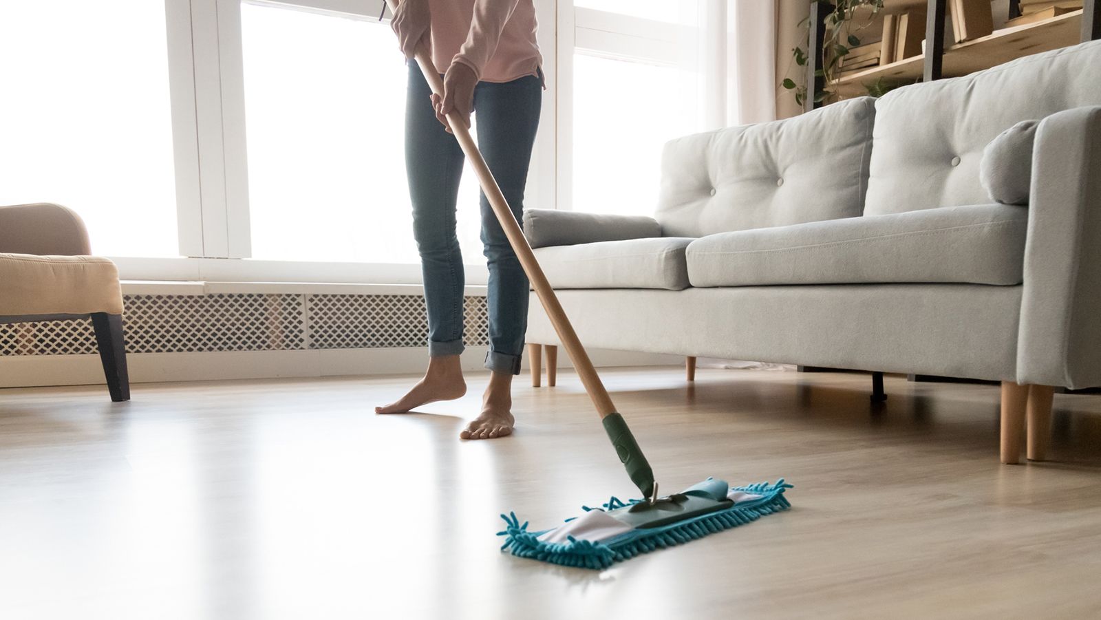 How to clean hardwood floors for a scuff-free polish