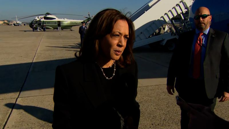 Kamala Harris Responds to Bidens Controversial Comments on Trump Supporters