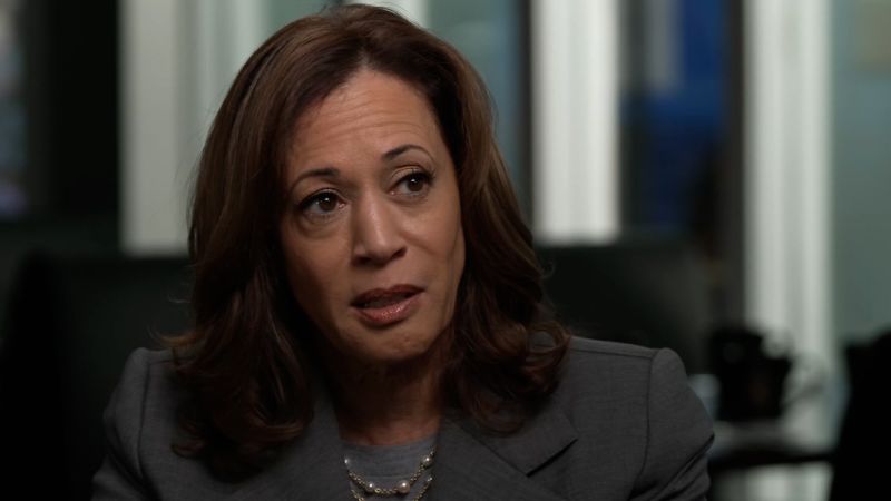 Watch: Harris explains in her first interview as Democratic nominee why her positions on key issues have changed | CNN Politics