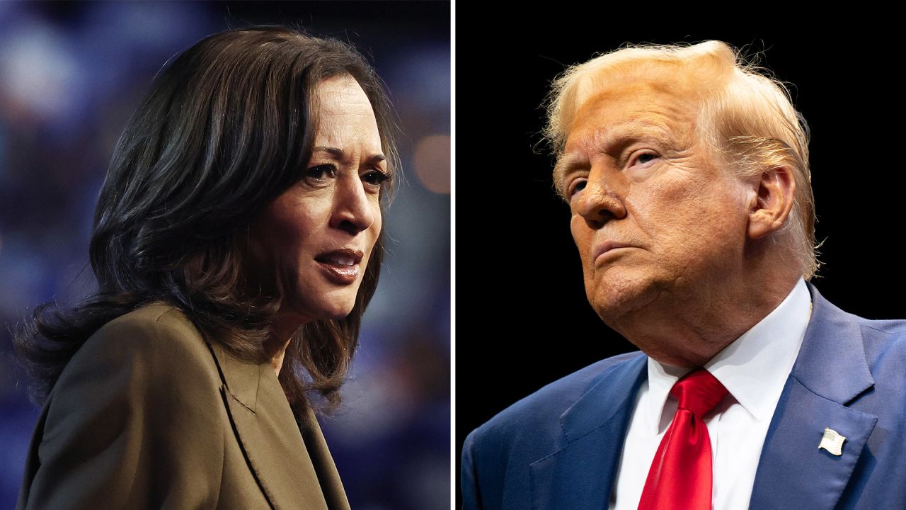 Vice President Kamala Harris and former President Donald Trump