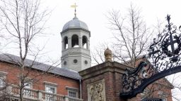 Una torre en uno de los edificios de la Universidad de Harvard en Cambridge, Massachusetts, el martes.
