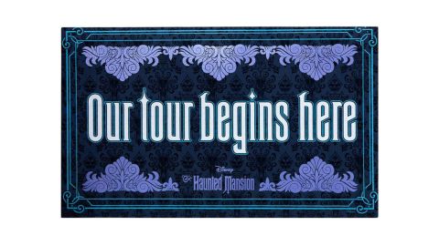 The Haunted Mansion Doormat