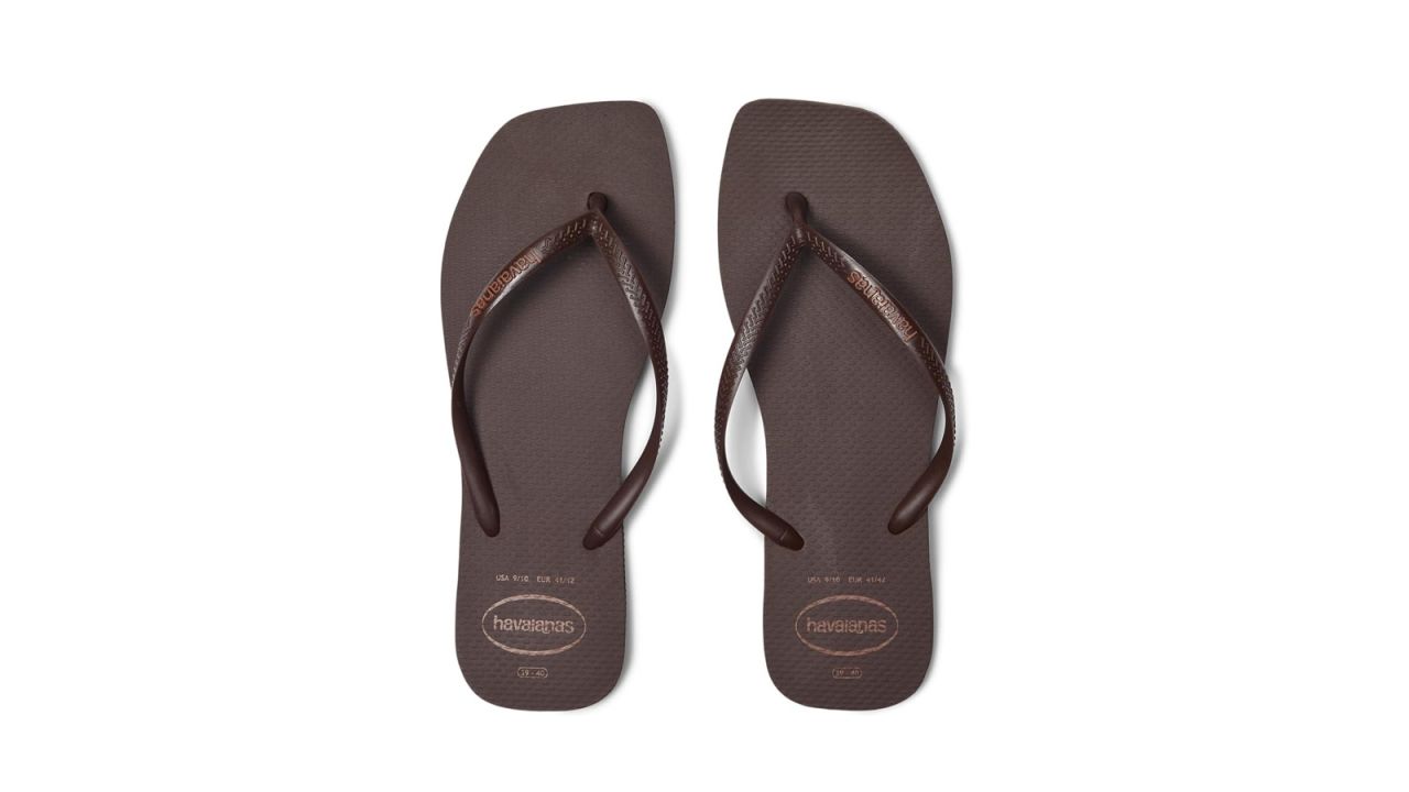 Havaianas Slim Logo Pop-Up Flip-Flops